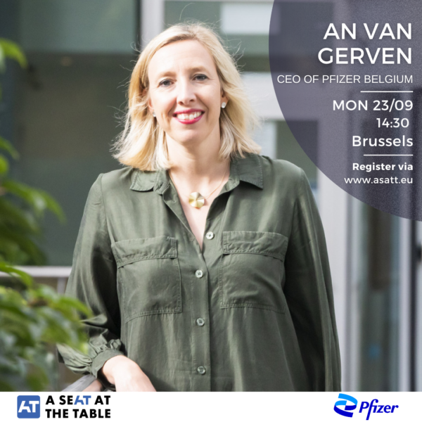 Join us for an exclusive round table with An Van Gerven, CEO of Pfizer Belgium - ASATT