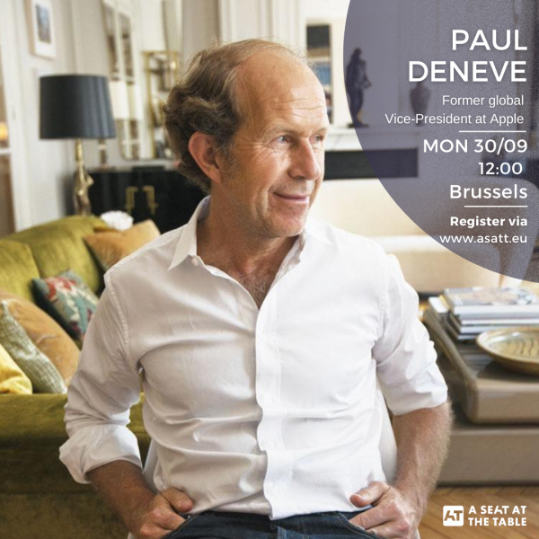 Join an exclusive Round Table with Paul Deneve – Former global Vice President at Apple 🌍 - ASATT