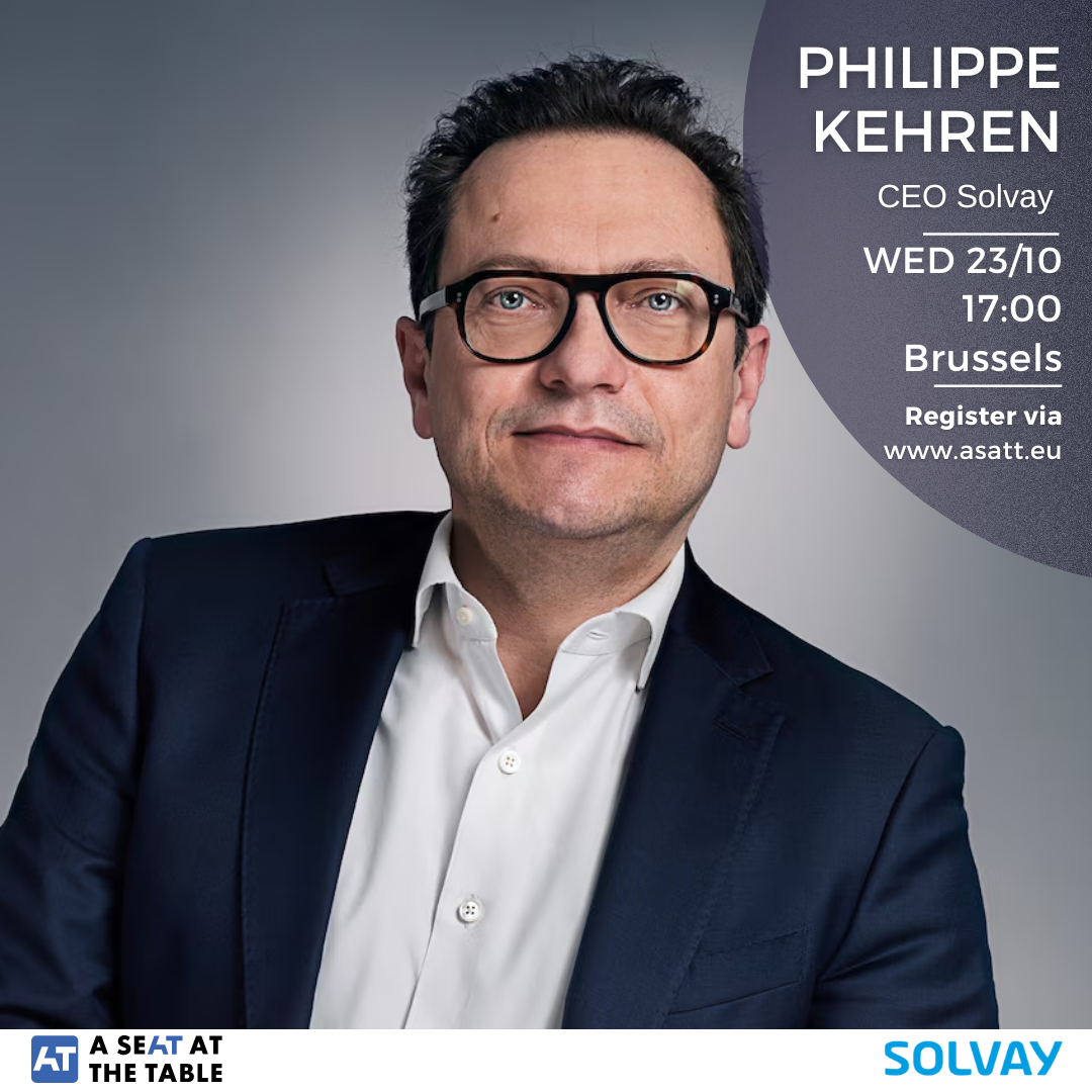 Exciting Round Table with Philippe Kehren, CEO of Solvay