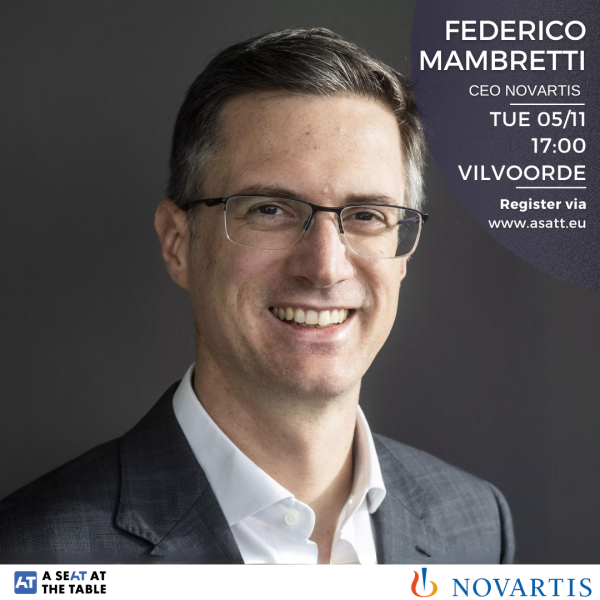 Exclusive Round Table opportunity with Federico Mambretti CEO of Novartis - ASATT